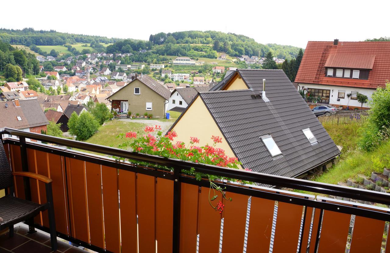 Hotel Garni Berghof Heigenbruecken Exteriör bild